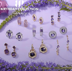 February Earrings - Surprise