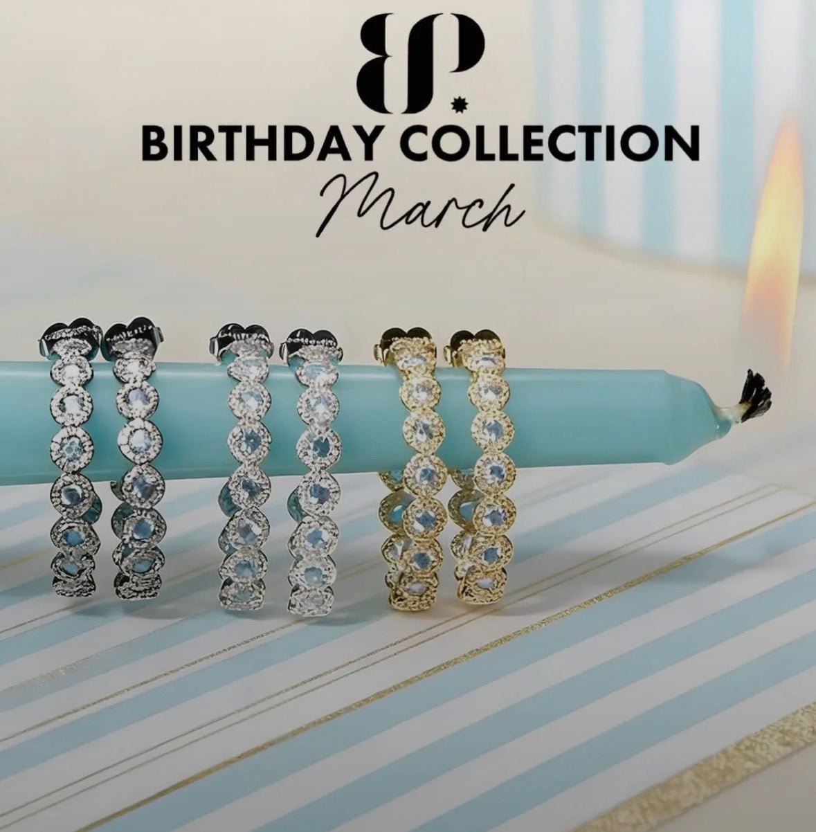 March Earrings - Surprise