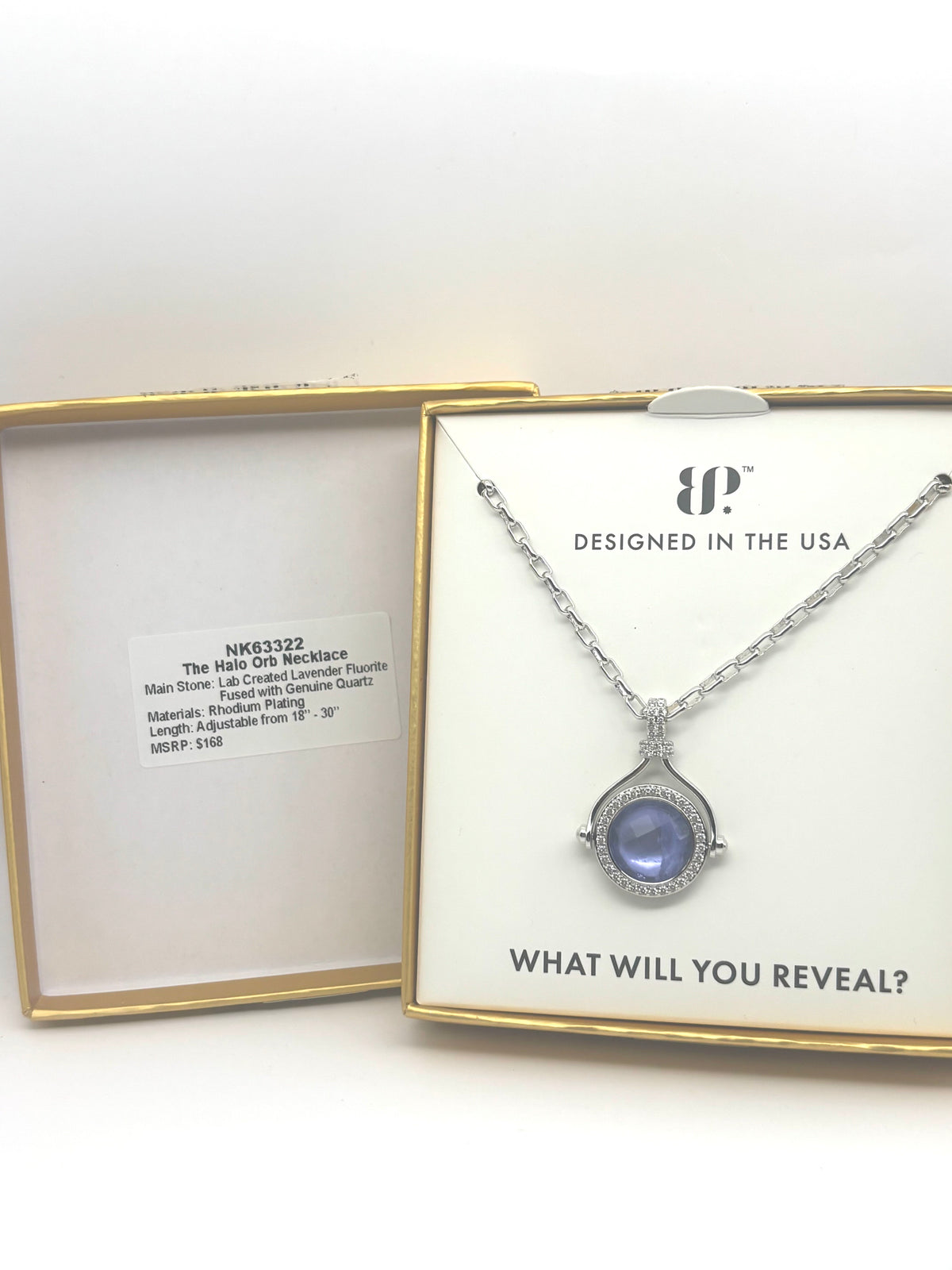 The Halo Orb Necklace-NK63322