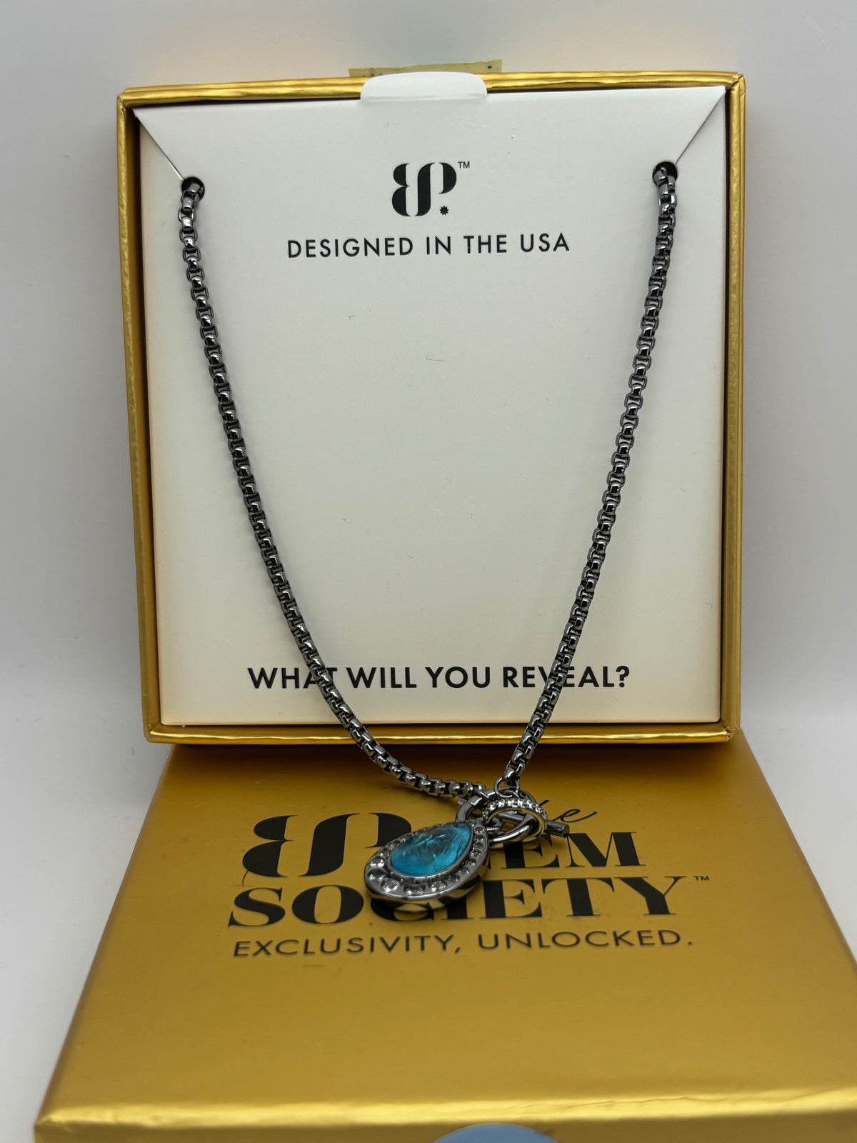 The Golden Drop Necklace-NK32790