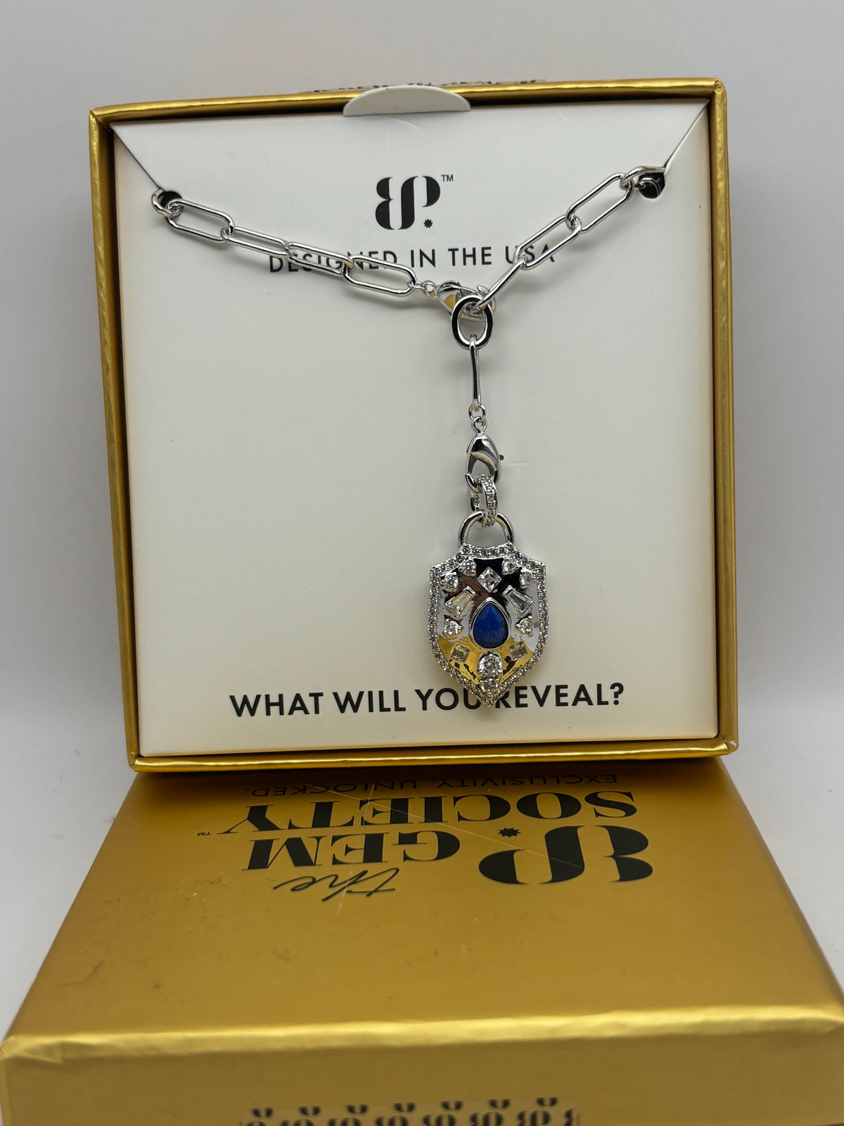 The Guardian Shield Necklace-NK91009